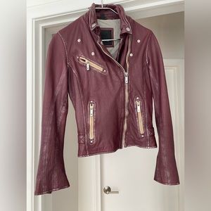 Mauritius Sofia Lambskin Leather Jacket